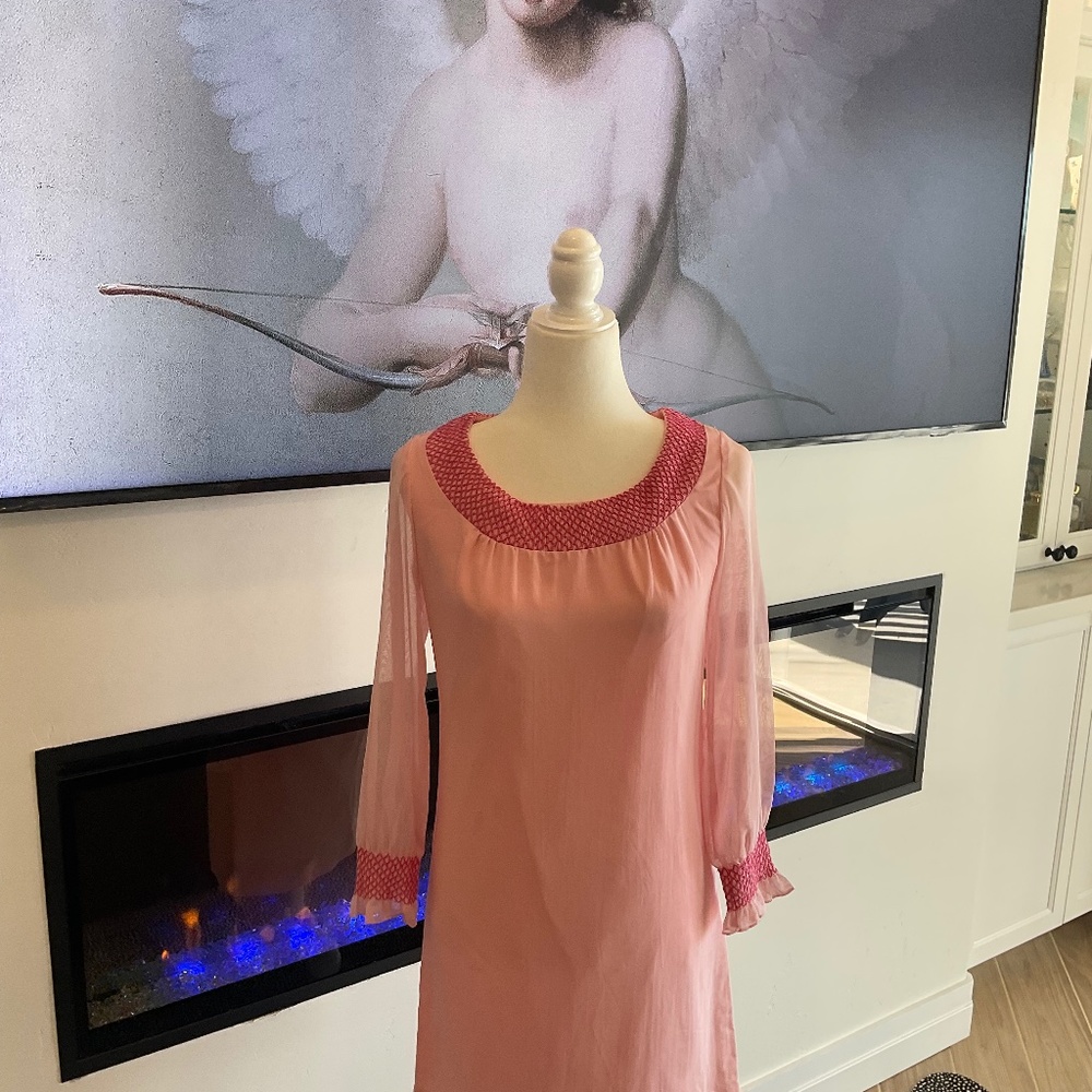 Vintage Retro Pink Dress